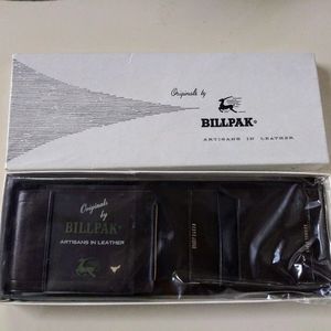 Billpak Artisans in leather mens wallet